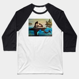 Embrace Orcas Baseball T-Shirt